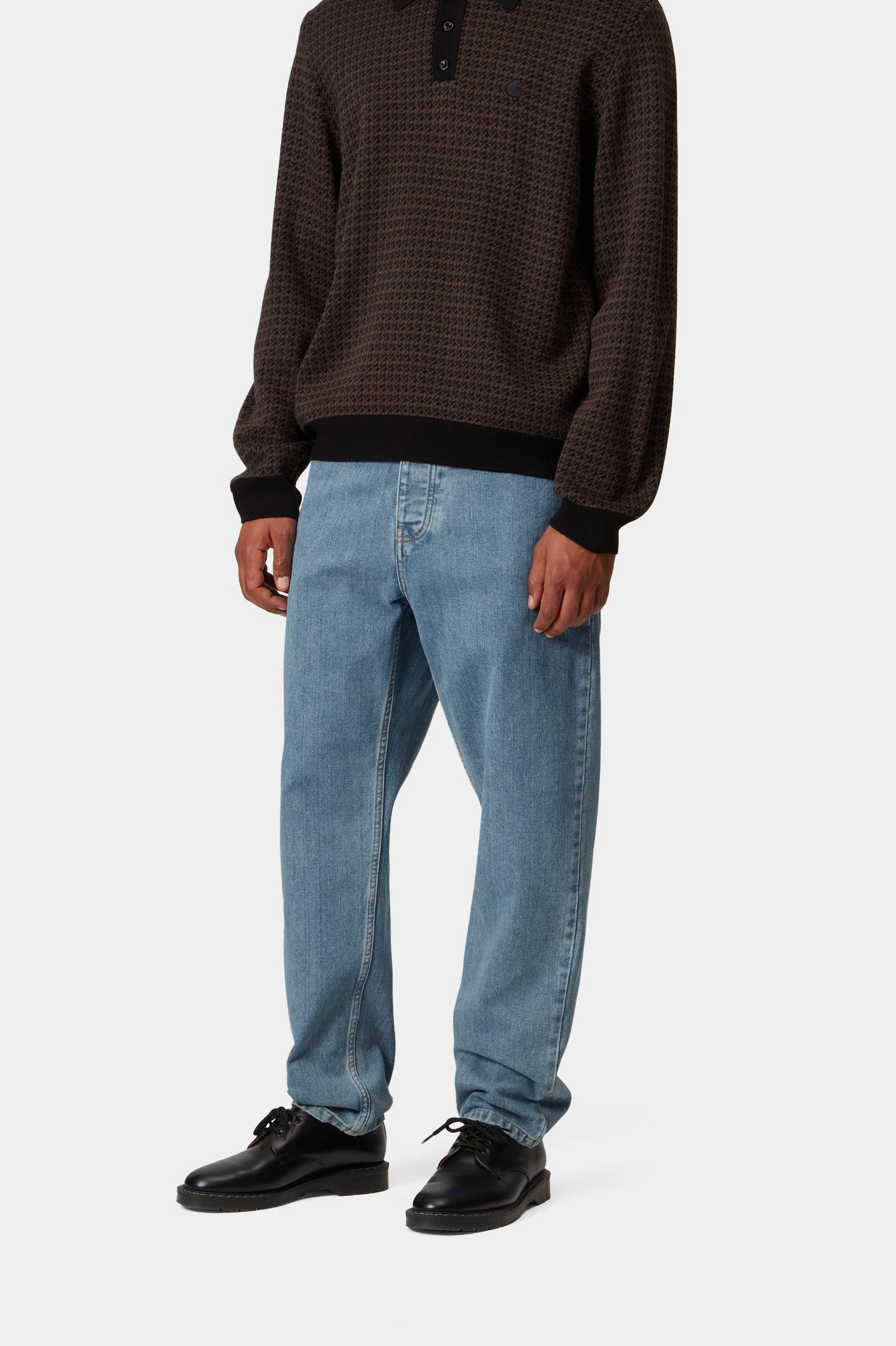 Carhartt WIP Mens Newel Pant | Blue Stone Bleached