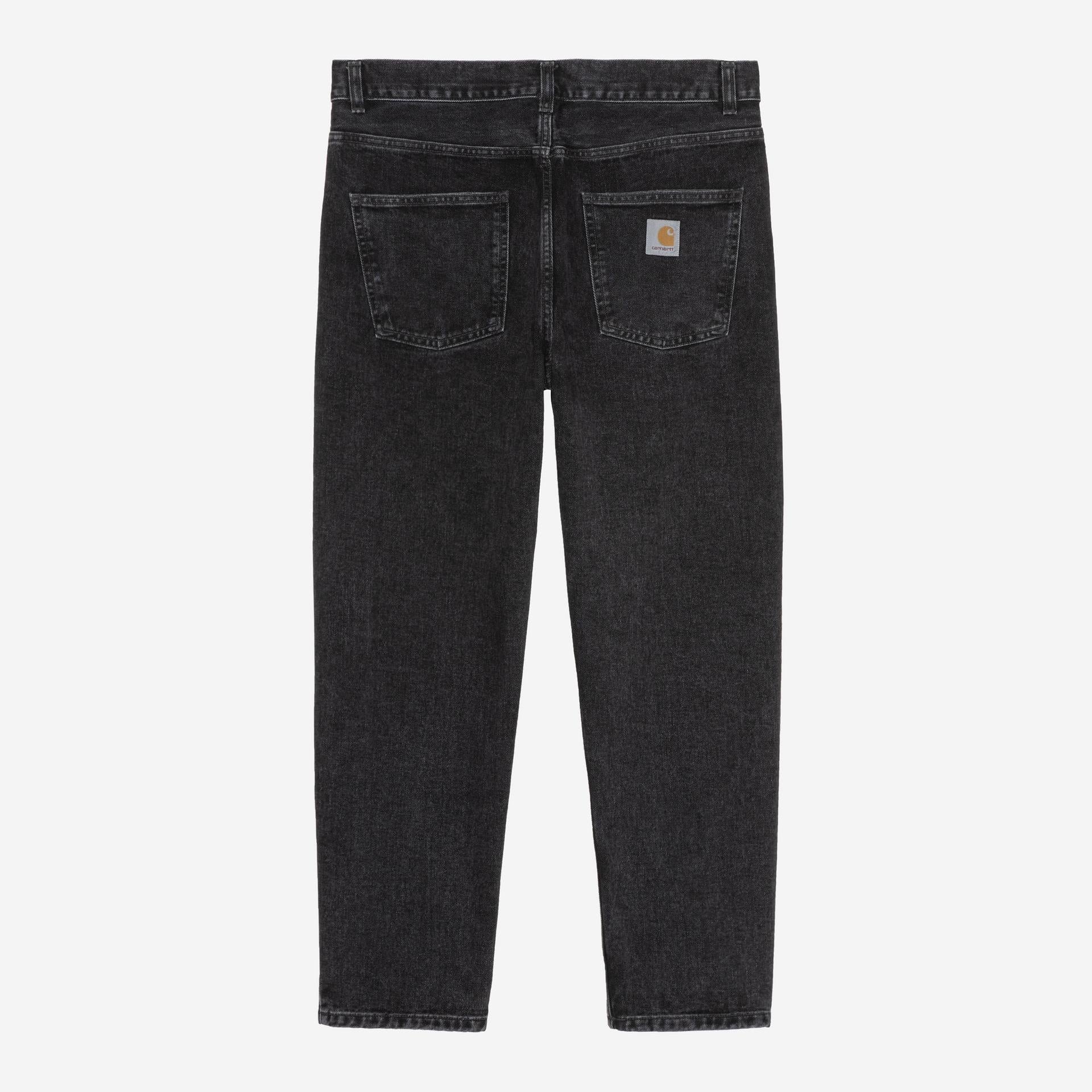 Carhartt WIP Mens Newel Pant | Black Stone Washed