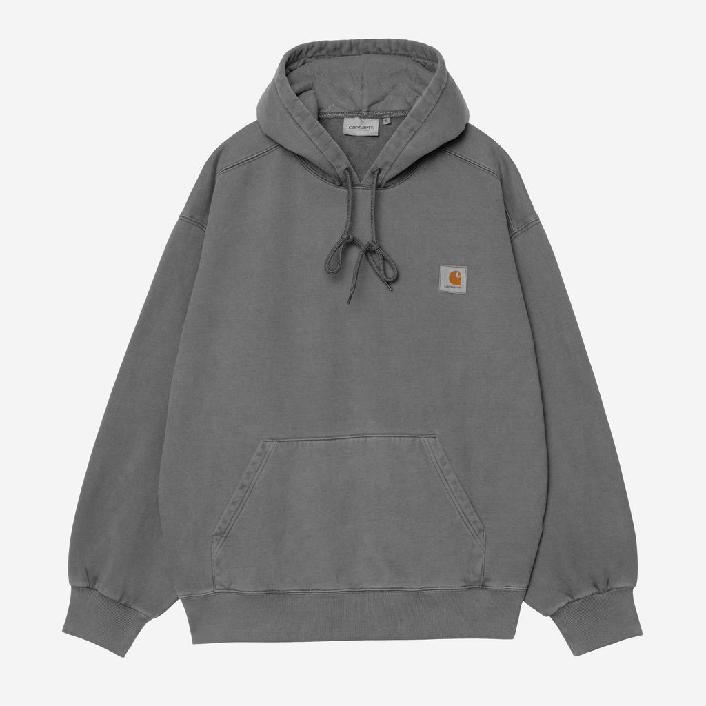 Carhartt WIP Mens Vista Sweat Hoodie | Black Garment Dyed