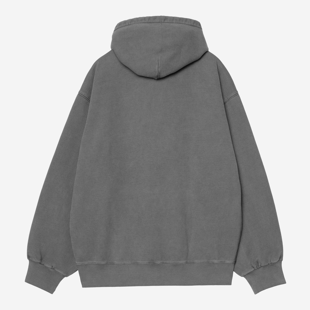 Carhartt WIP Mens Vista Sweat Hoodie | Black Garment Dyed