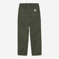 Carhartt WIP Mens Flint Moraga Twill Pant | Opuntia Garment Dyed