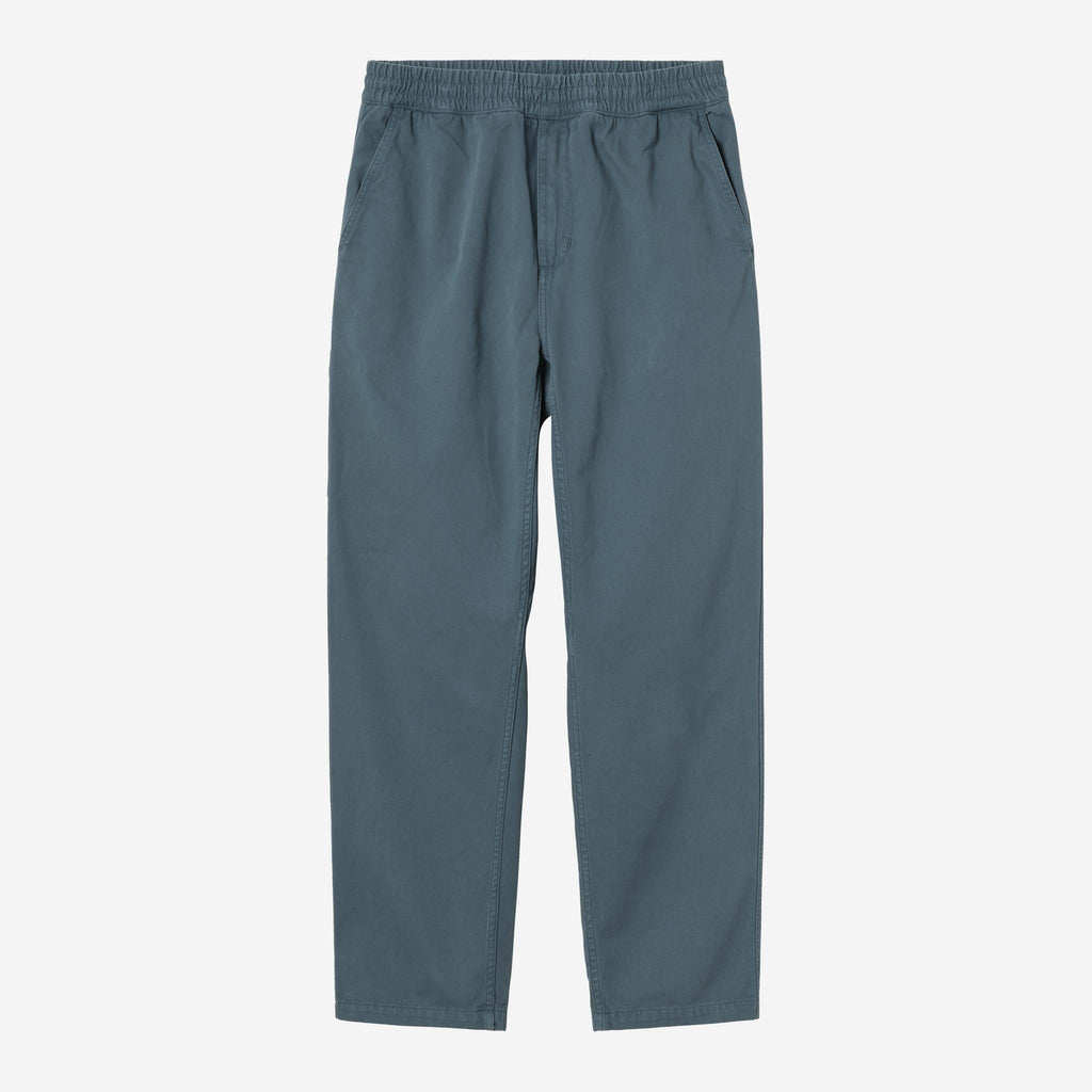 Carhartt WIP Mens Flint Moraga Twill Pant | Office Blue Garment Dyed