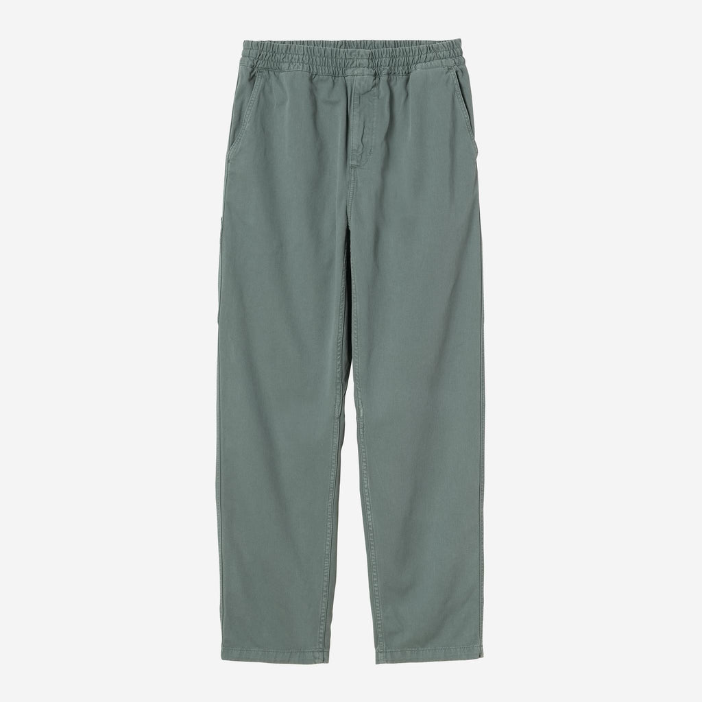 Carhartt WIP Mens Flint Moraga Twill Pant | Velvet Green Garment Dyed