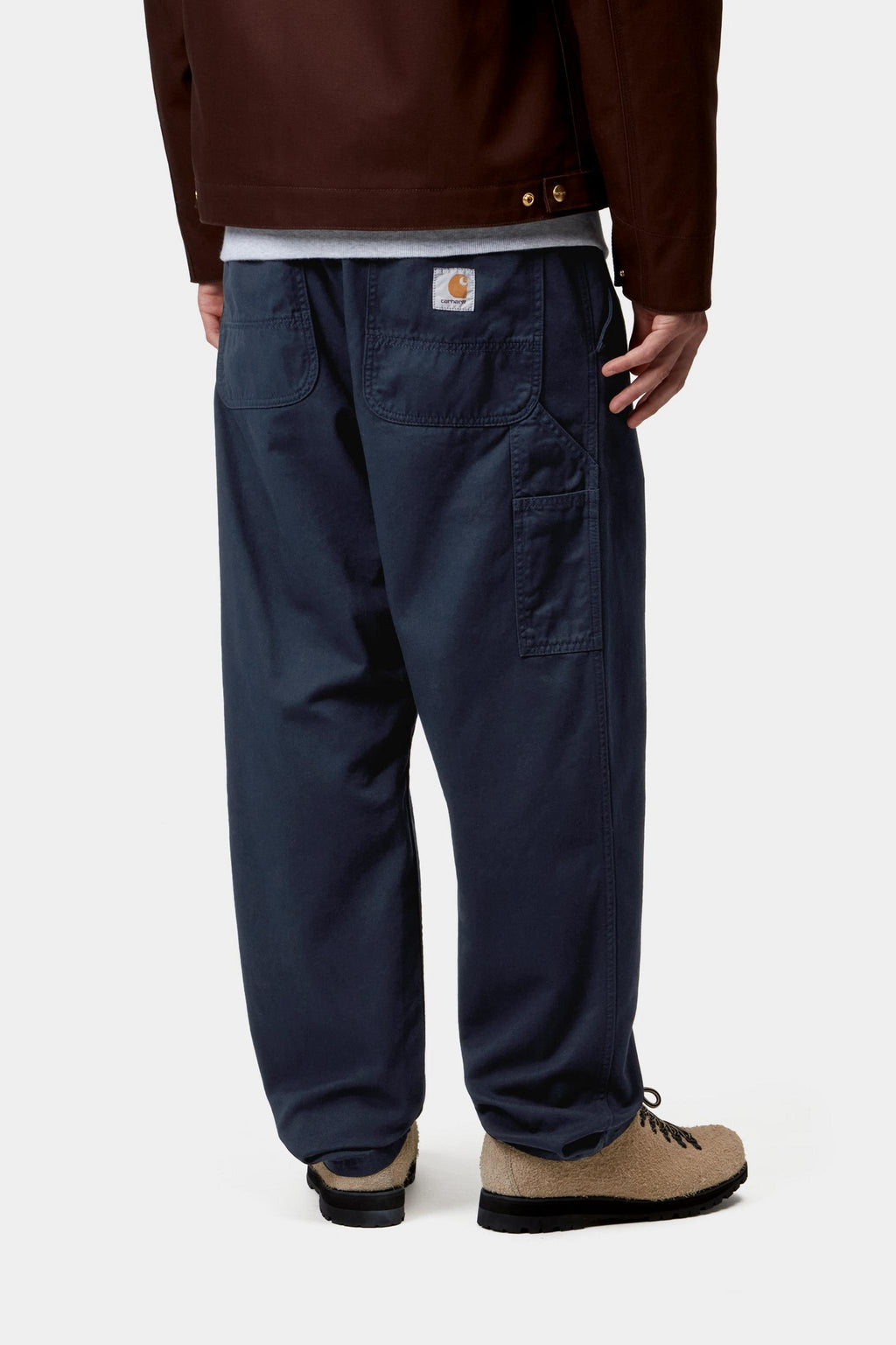 Carhartt WIP Mens Flint Moraga Twill Pant | Jupiter Garment Dyed