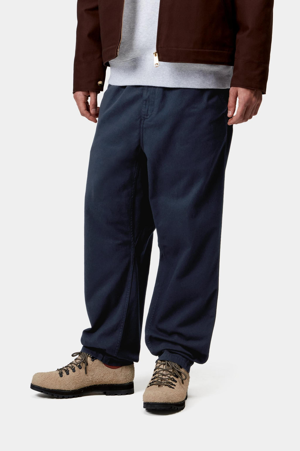 Carhartt WIP Mens Flint Moraga Twill Pant | Jupiter Garment Dyed