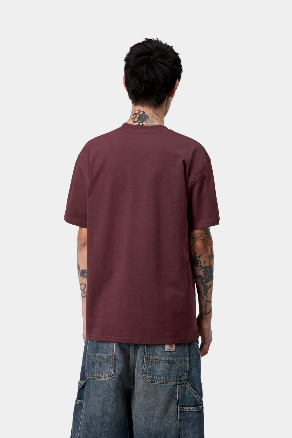 Carhartt WIP Mens Short Sleeved American Script T-Shirt | Rondo
