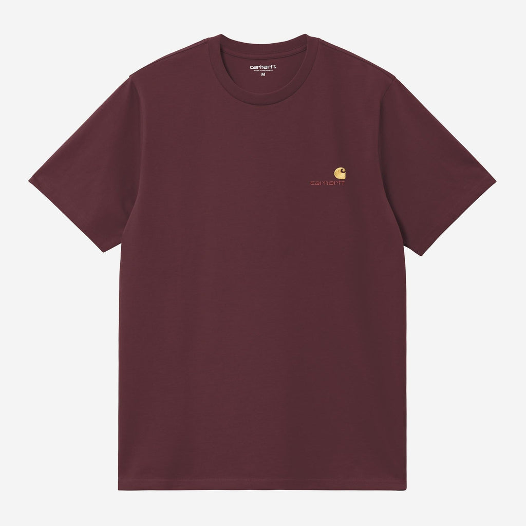 Carhartt WIP Mens Short Sleeved American Script T-Shirt | Rondo