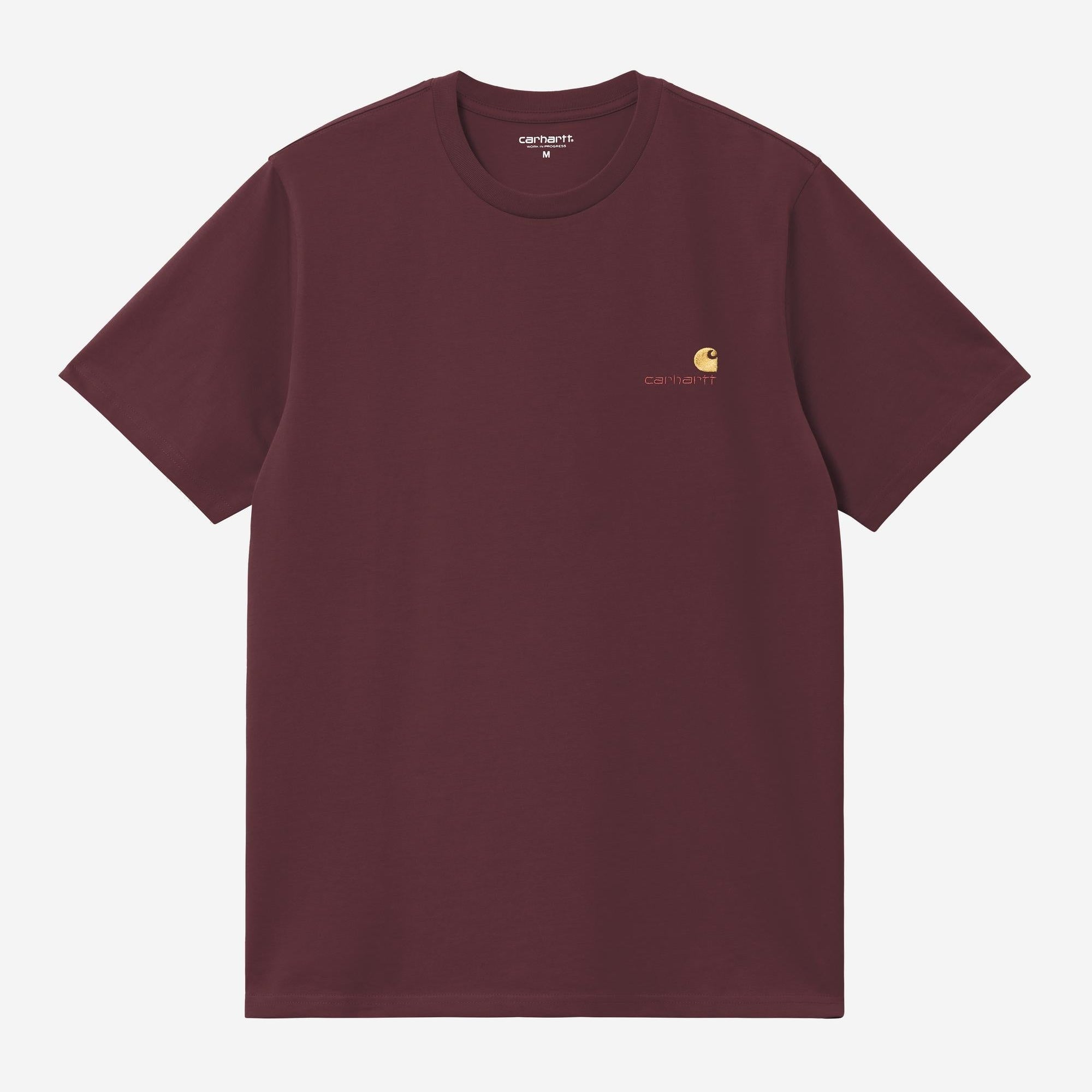 Carhartt WIP Mens Short Sleeved American Script T-Shirt | Rondo
