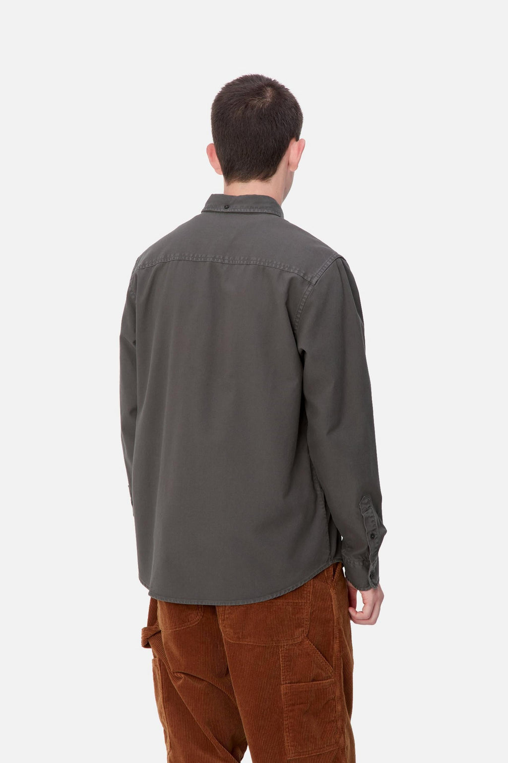 Carhartt WIP Mens Bolton Shirt | Graphite
