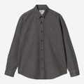 Carhartt WIP Mens Bolton Shirt | Graphite