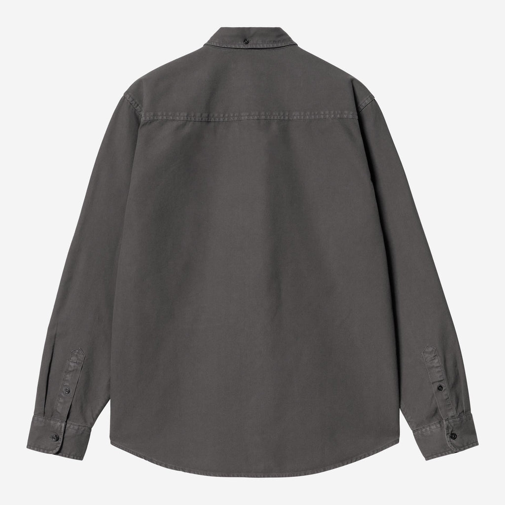 Carhartt WIP Mens Bolton Shirt | Graphite