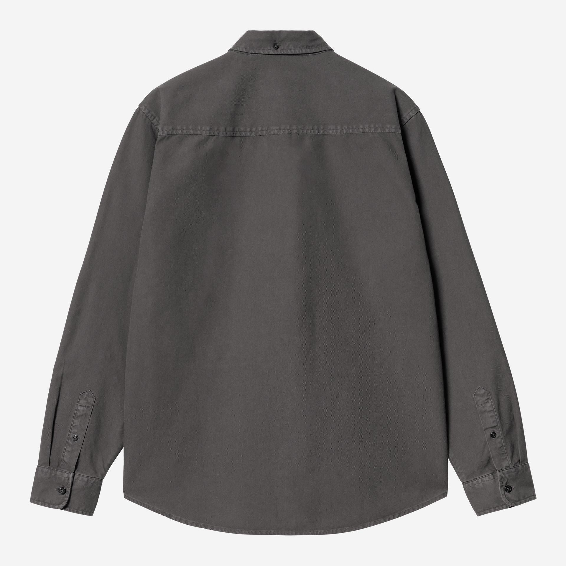 Carhartt WIP Mens Bolton Shirt | Graphite
