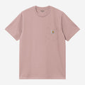 Carhartt WIP Mens Pocket T-Shirt | Glassy Pink