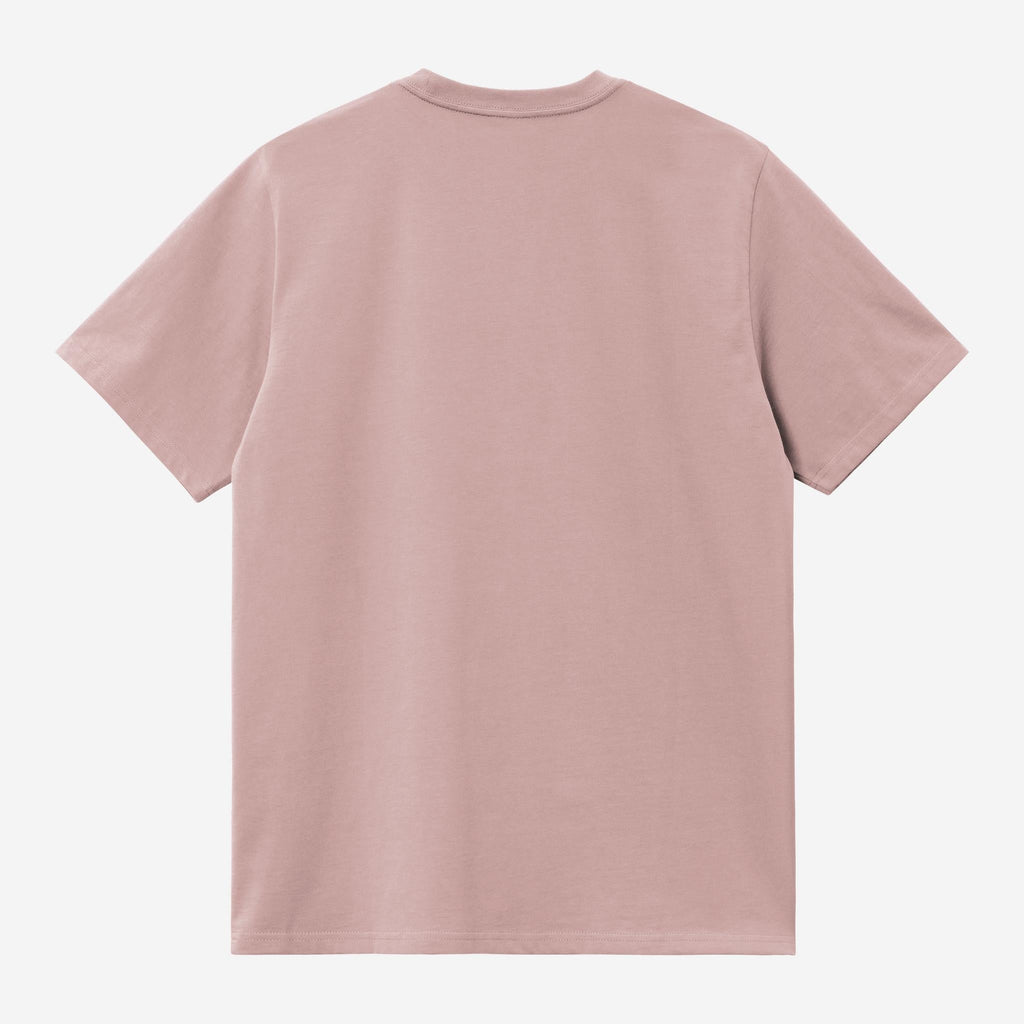 Carhartt WIP Mens Pocket T-Shirt | Glassy Pink