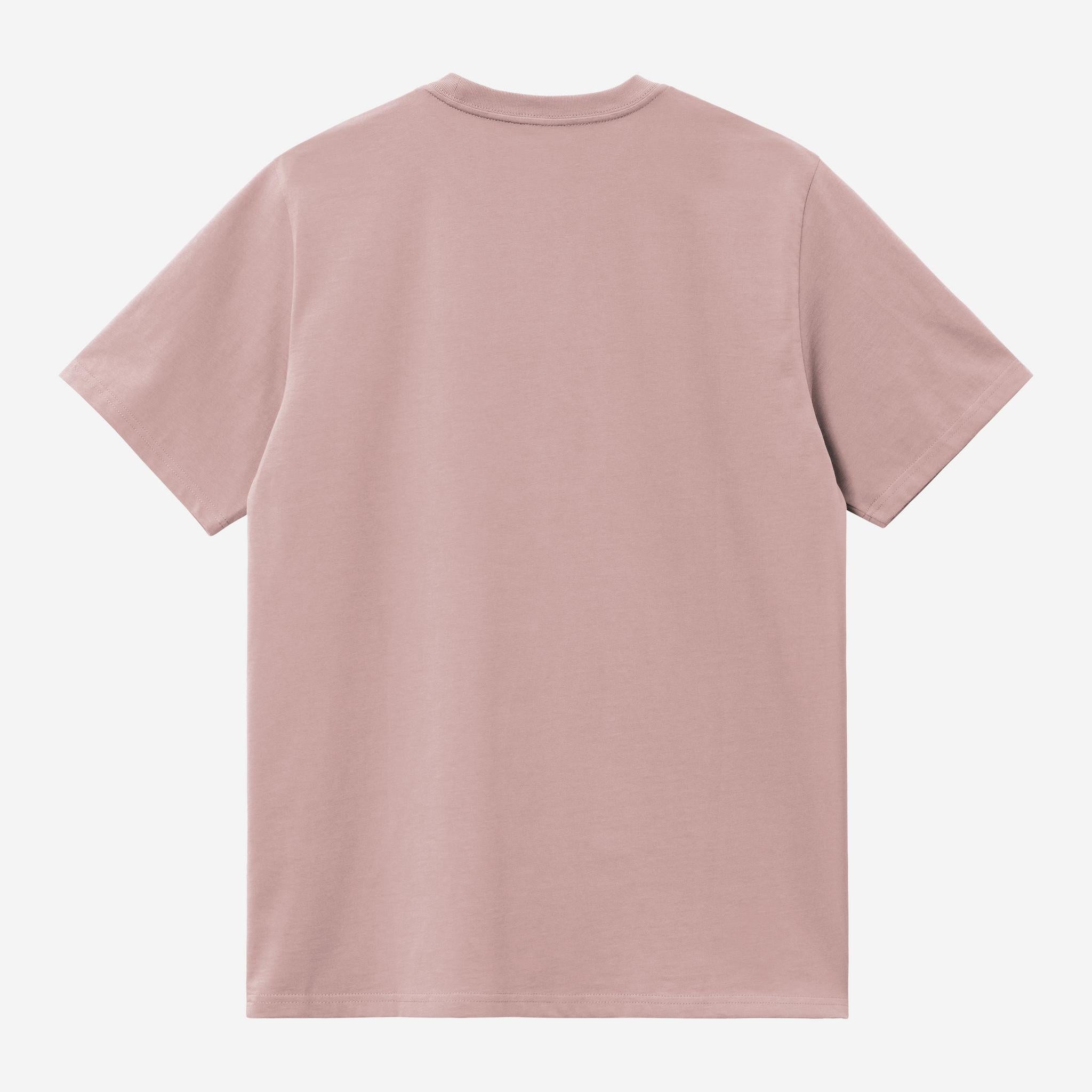 Carhartt WIP Mens Pocket T-Shirt | Glassy Pink