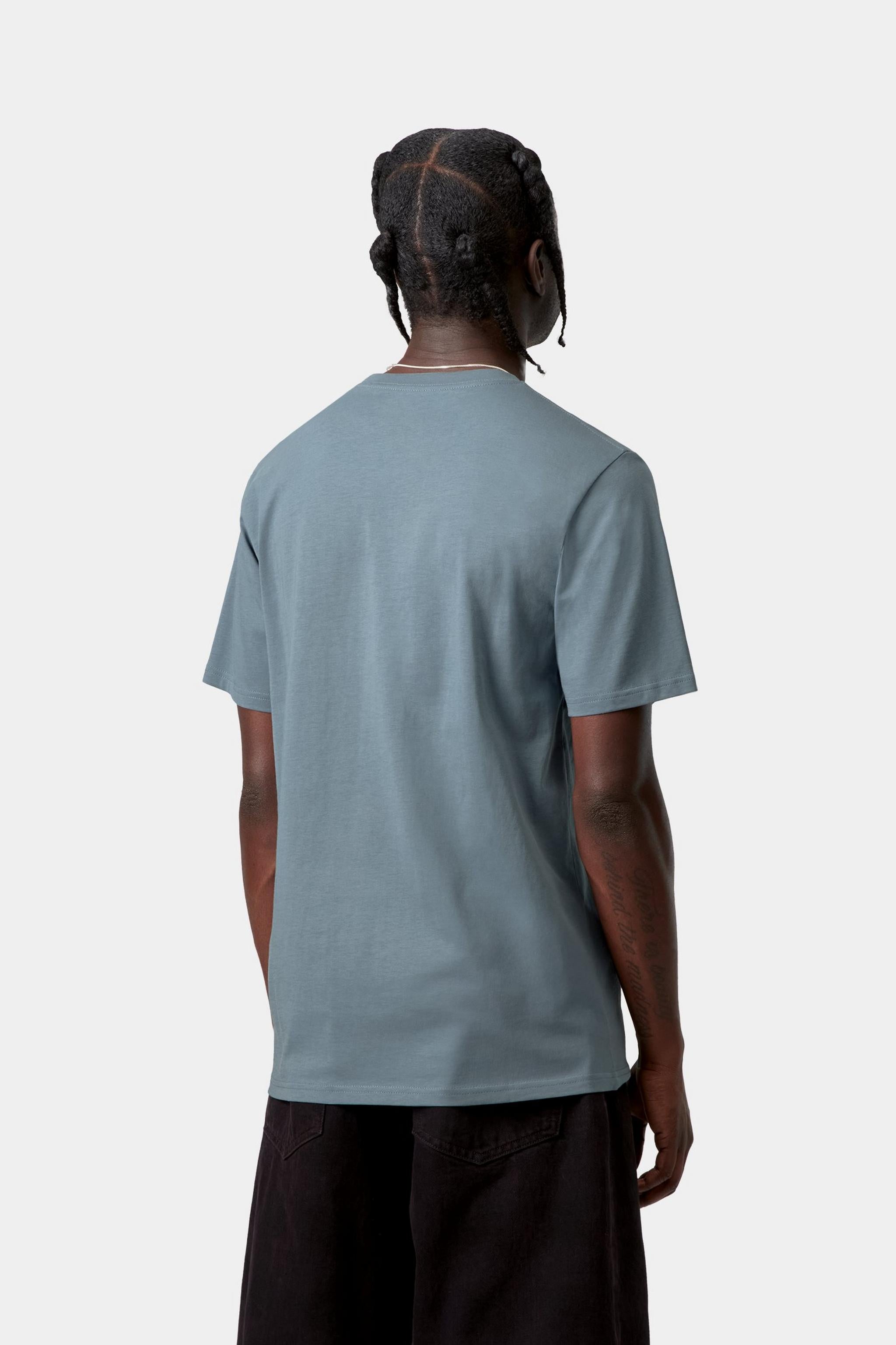 Carhartt WIP Mens Pocket T-Shirt | Velvet Blue