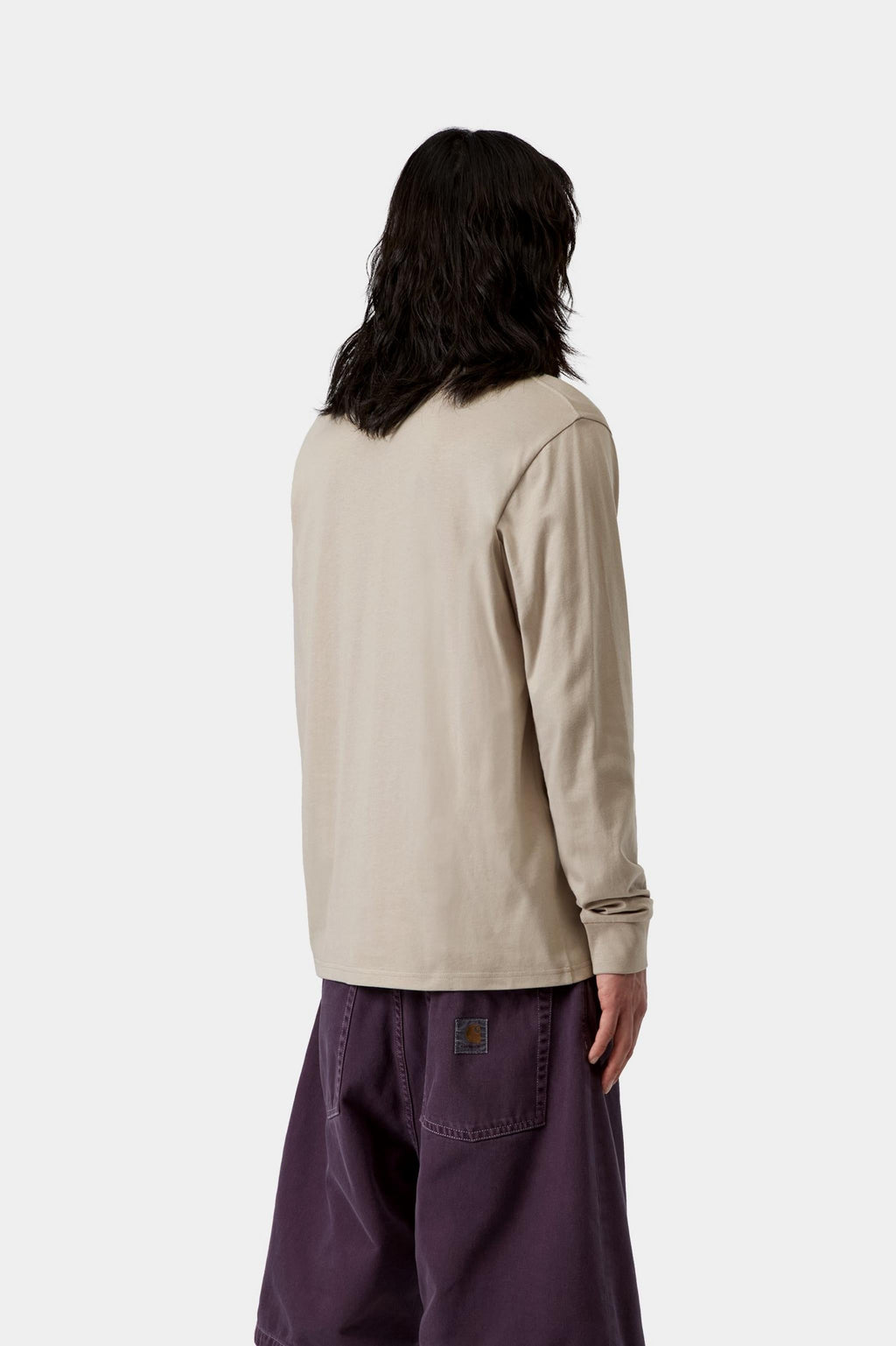 Carhartt WIP Mens Pocket Long Sleeve T-Shirt | Puddle