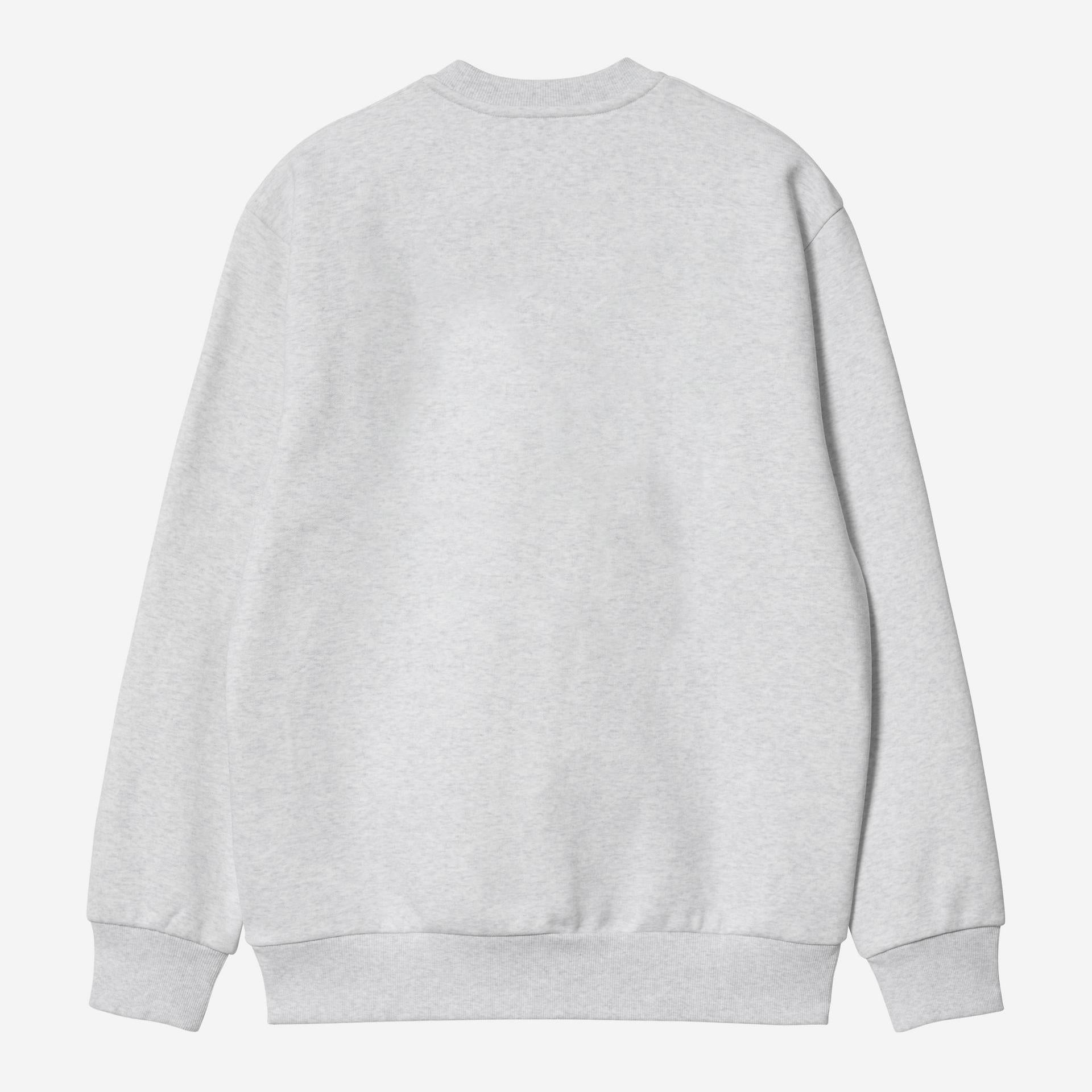 Carhartt WIP Mens Carhartt Sweat Top | Ash Heather / Rondo