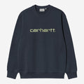 Carhartt WIP Mens Carhartt Sweat Top | Deep Night / Gentle Green