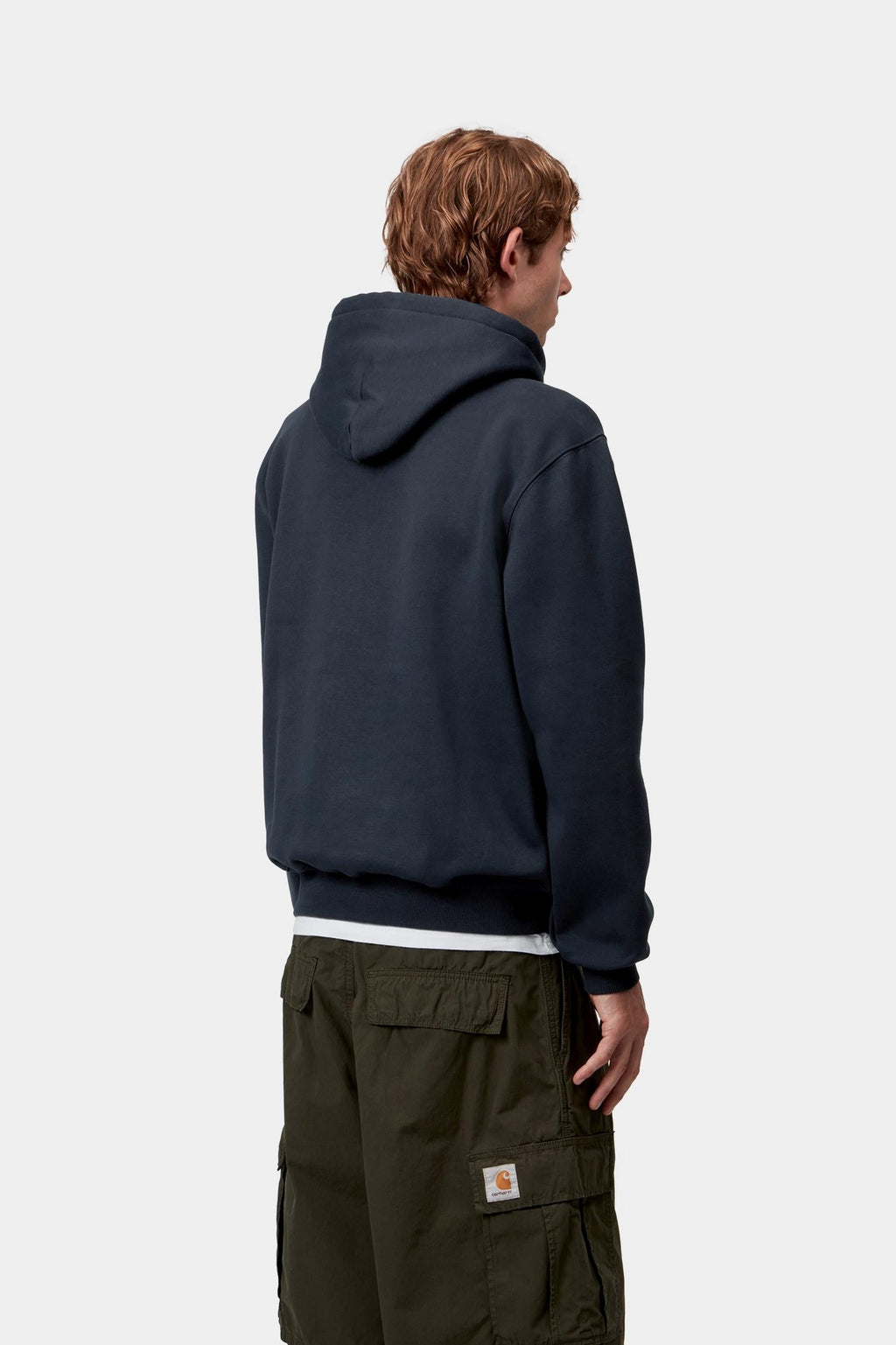 Carhartt WIP Mens Carhartt Hoodie | Deep Night / Palisander