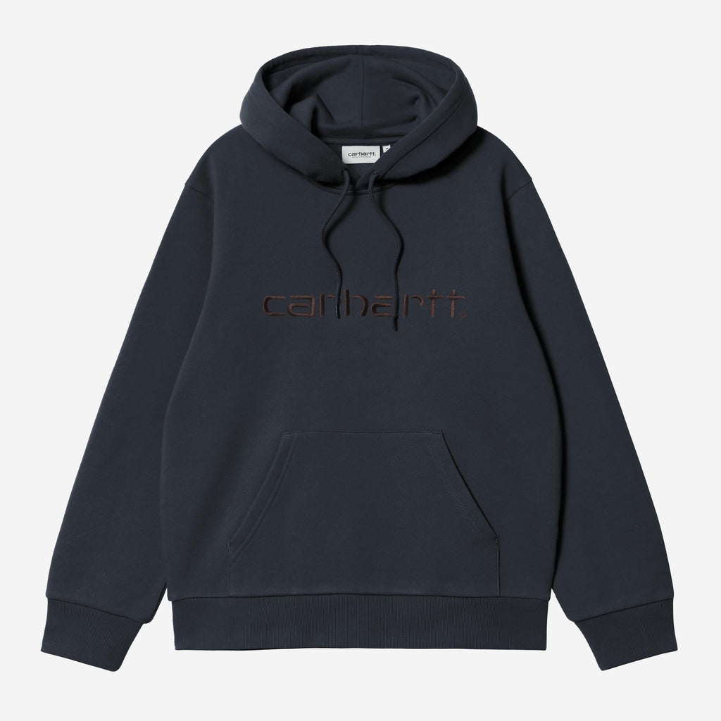 Carhartt WIP Mens Carhartt Hoodie | Deep Night / Palisander