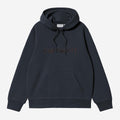 Carhartt WIP Mens Carhartt Hoodie | Deep Night / Palisander