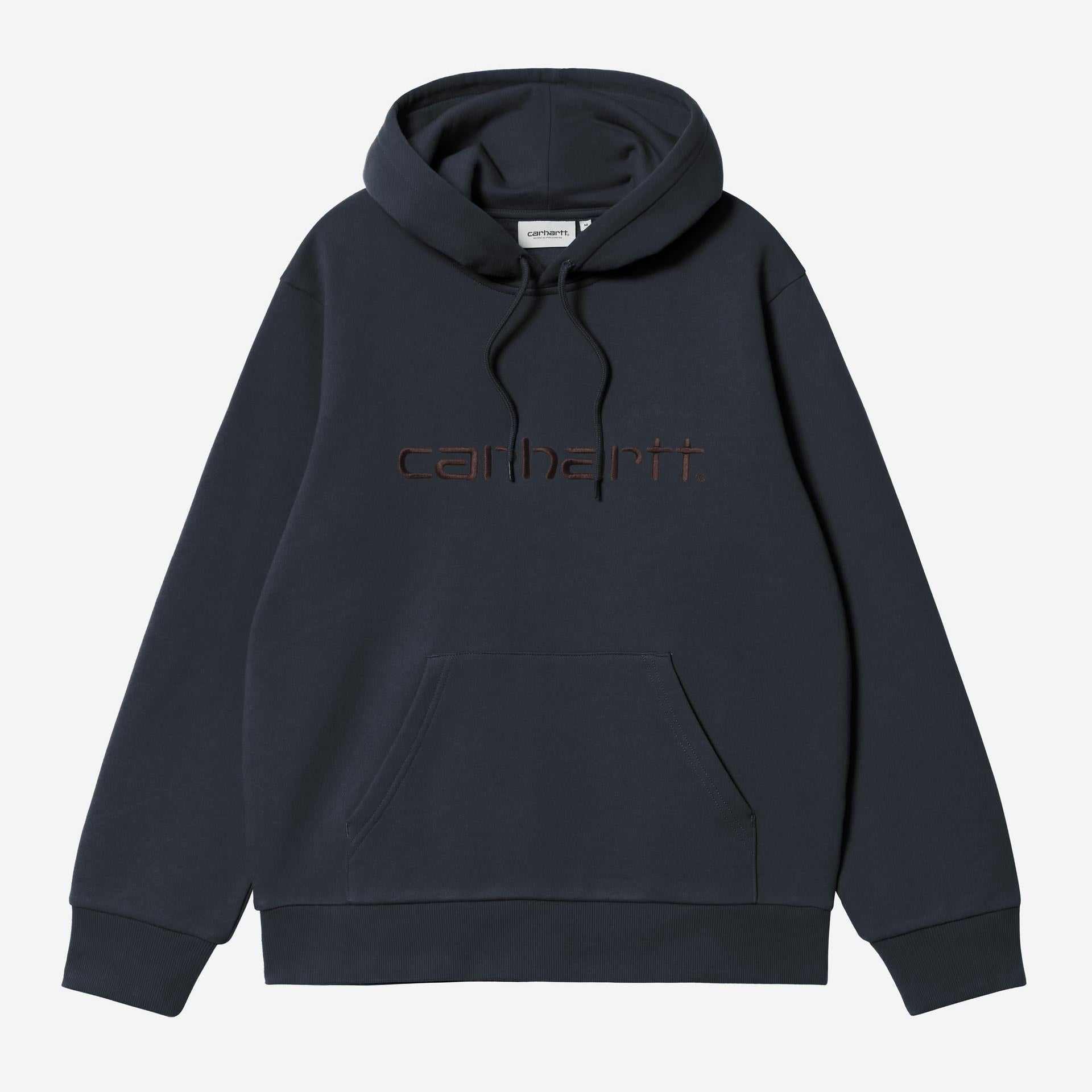 Carhartt WIP Mens Carhartt Hoodie | Deep Night / Palisander