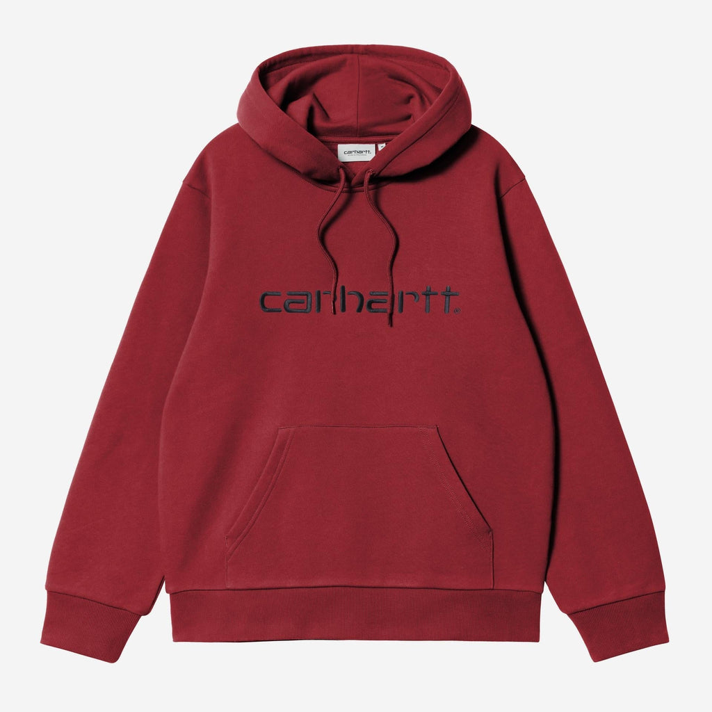 Carhartt WIP Mens Carhartt Hoodie | Scarlet / Graphite