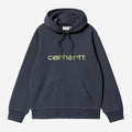 Carhartt WIP Mens Carhartt Hoodie | Deep Night / Gentle Green
