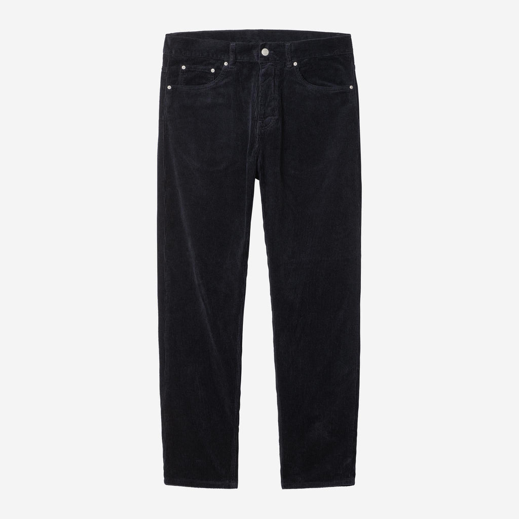 Carhartt WIP Mens Newel Ford Corduroy Pant | Dark Navy Rinsed