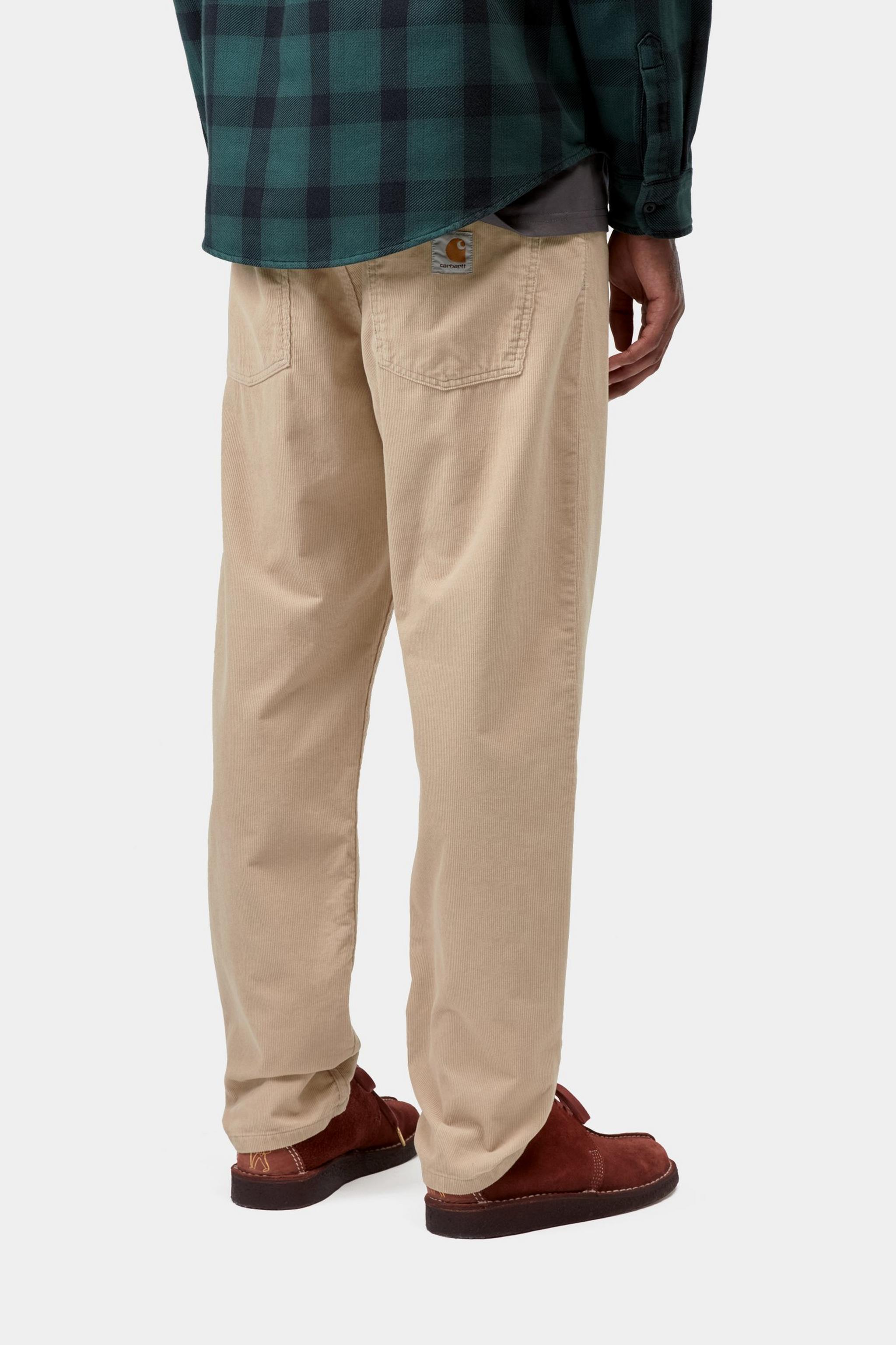 Carhartt WIP Mens Newel Ford Corduroy Pant | Wall Rinsed