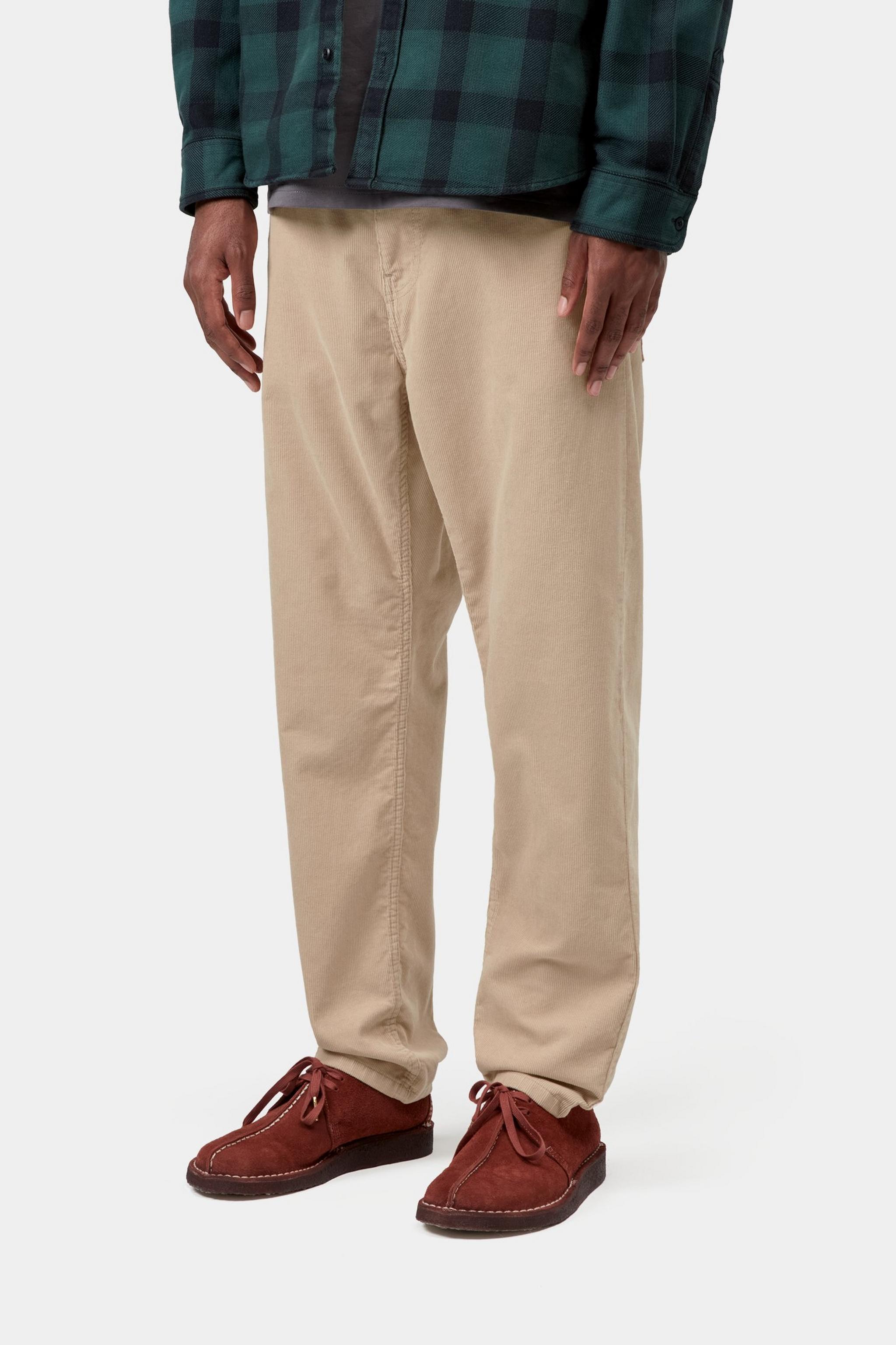 Carhartt WIP Mens Newel Ford Corduroy Pant | Wall Rinsed