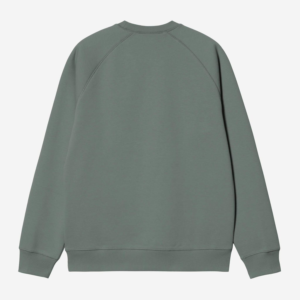 Carhartt WIP Mens Chase Sweat Top | Velvet Green