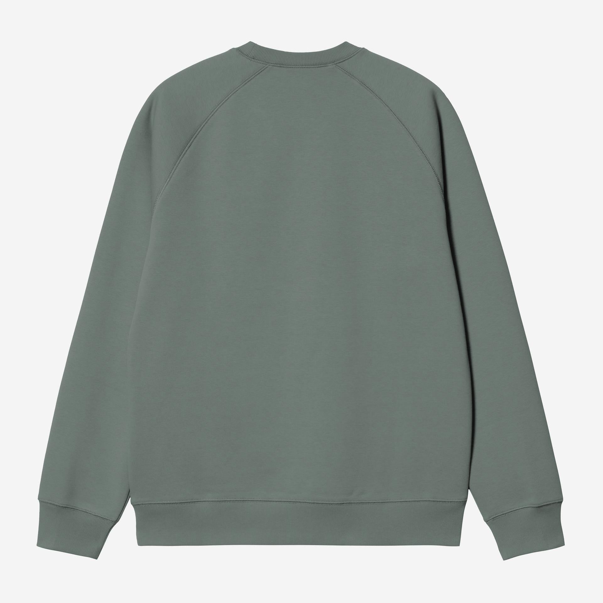Carhartt WIP Mens Chase Sweat Top | Velvet Green