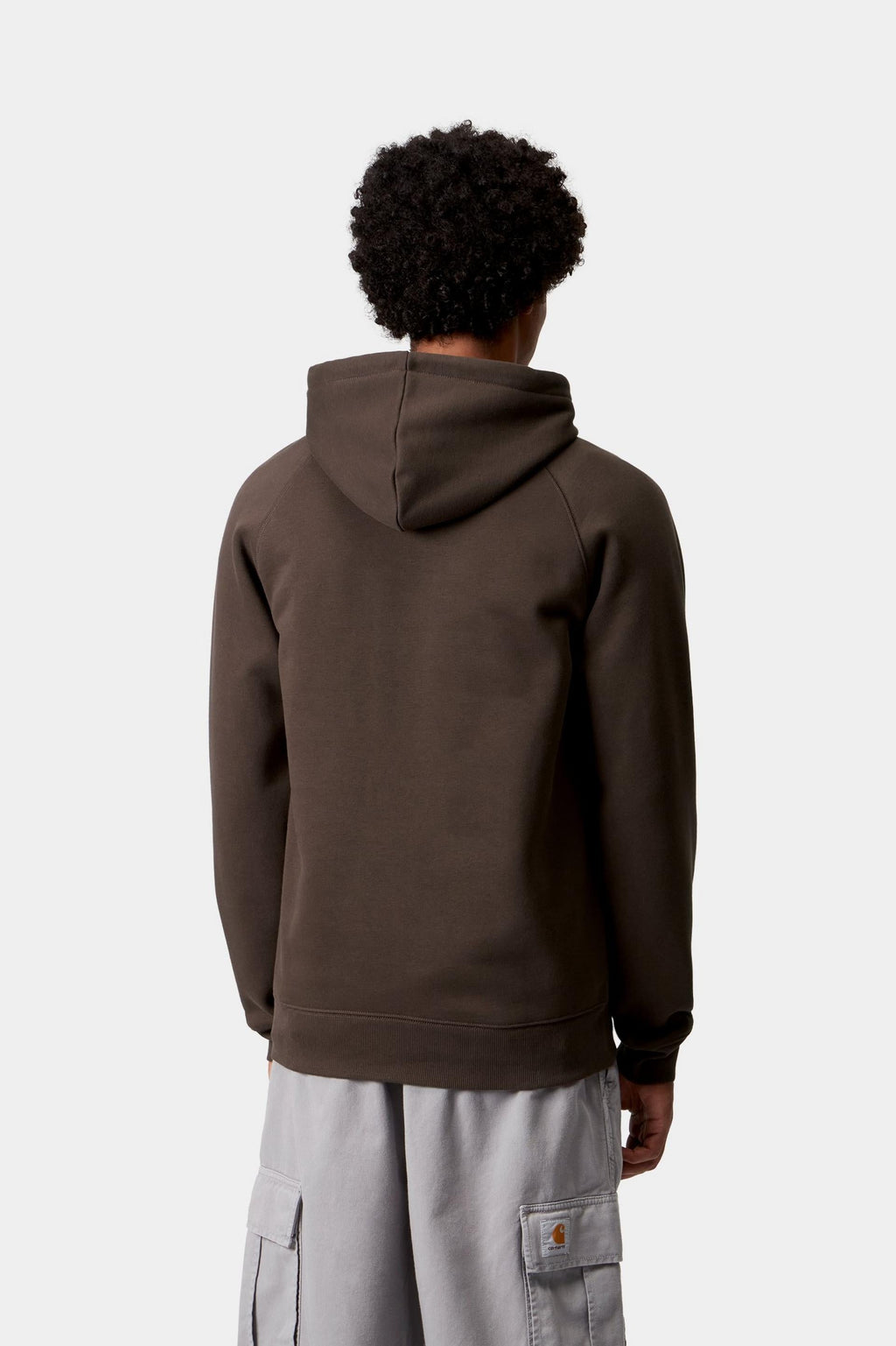 Carhartt WIP Mens Chase Hoodie | Tobacco / Gold