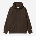 Carhartt WIP Mens Chase Hoodie | Tobacco / Gold