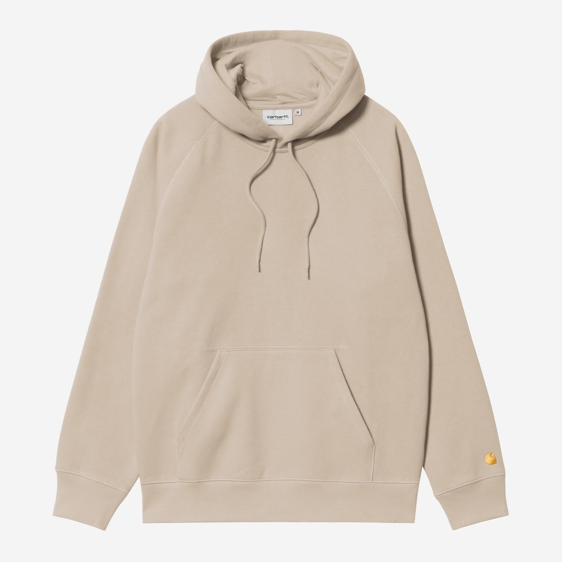 Carhartt WIP Mens Chase Hoodie | Fleur De Sel