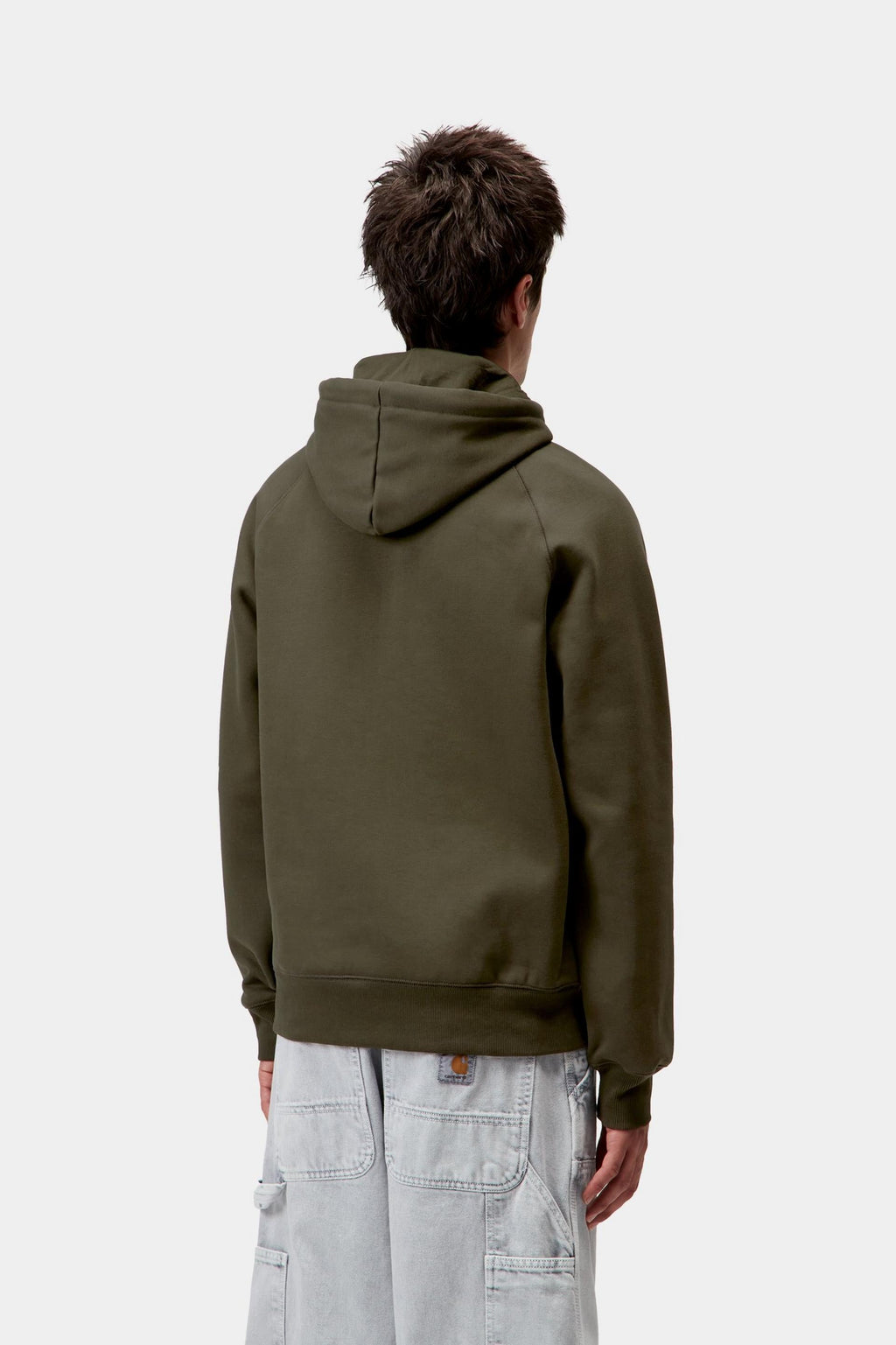 Carhartt WIP Mens Chase Hoodie | Olive