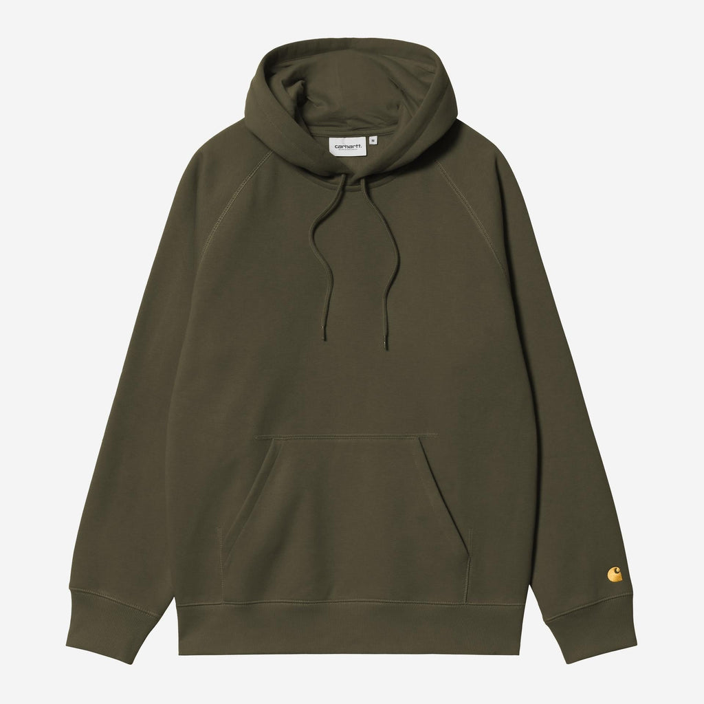 Carhartt WIP Mens Chase Hoodie | Olive