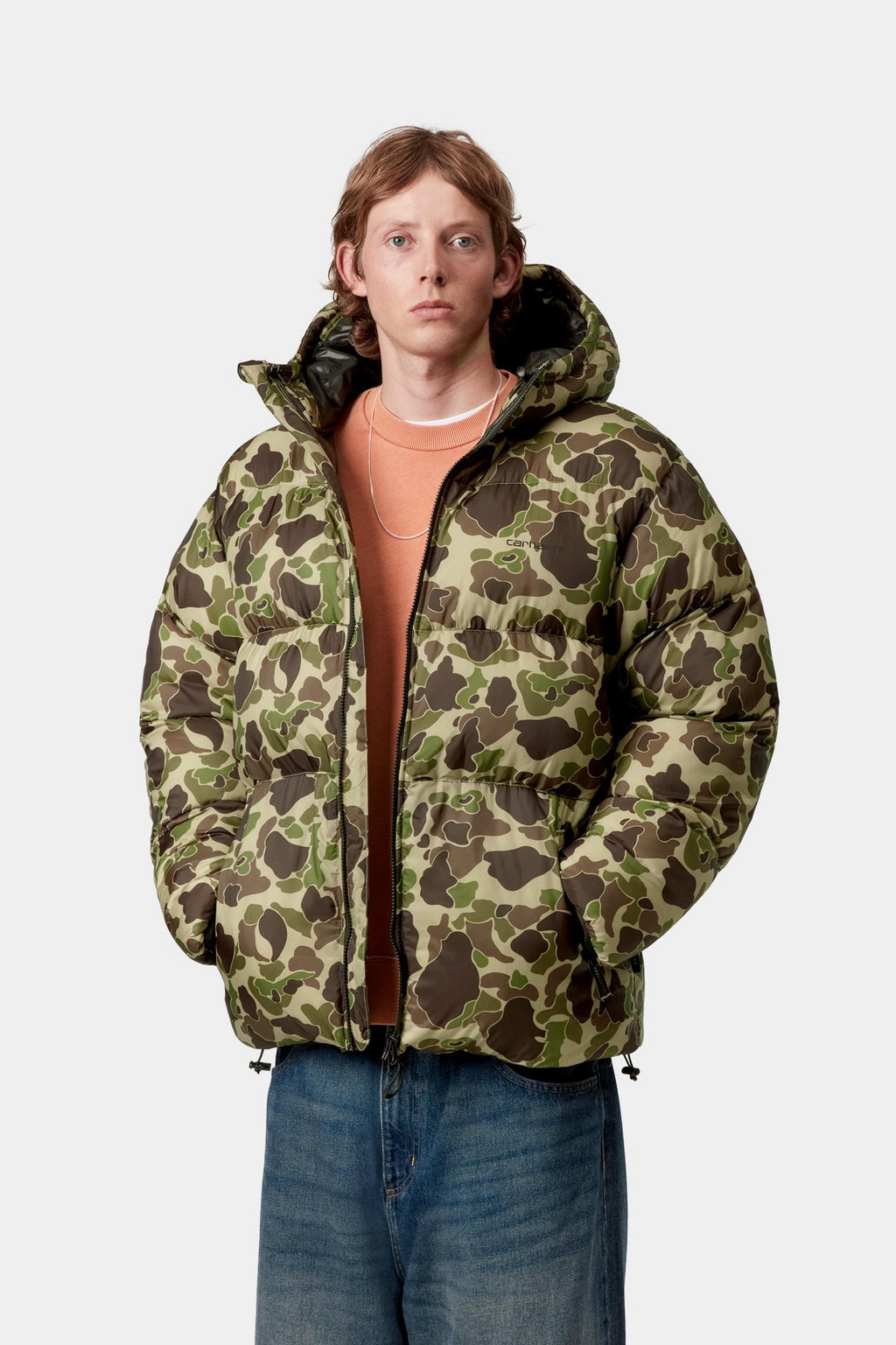 Carhartt WIP Mens Toronto Jacket | Camo Duck Green