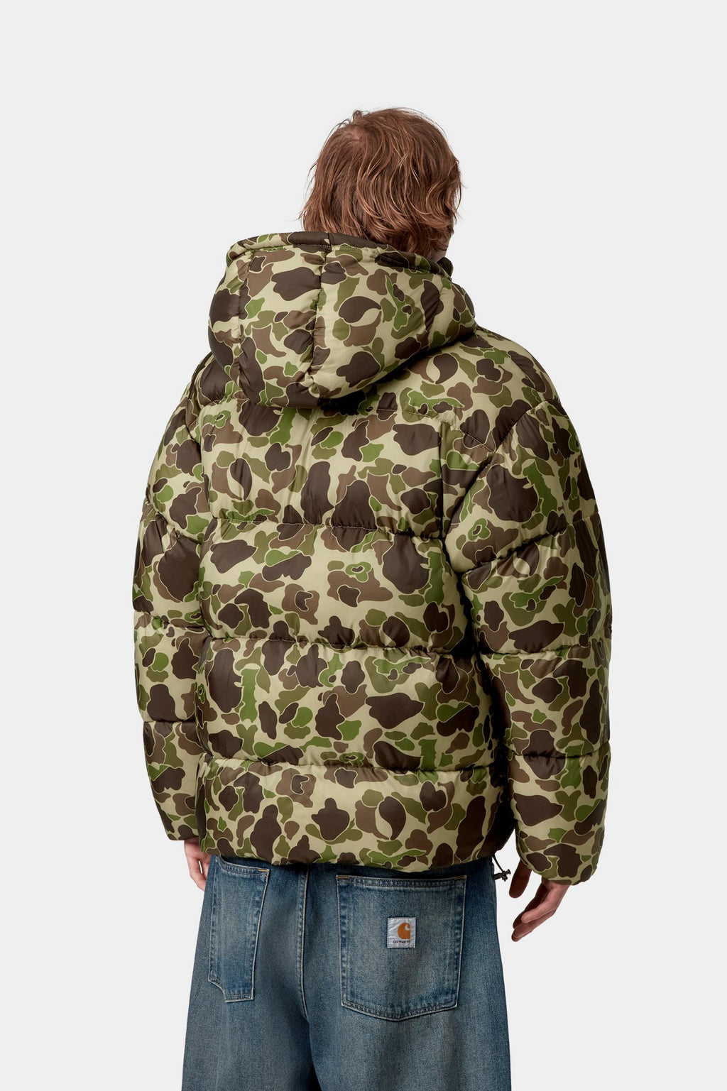 Carhartt WIP Mens Toronto Jacket | Camo Duck Green
