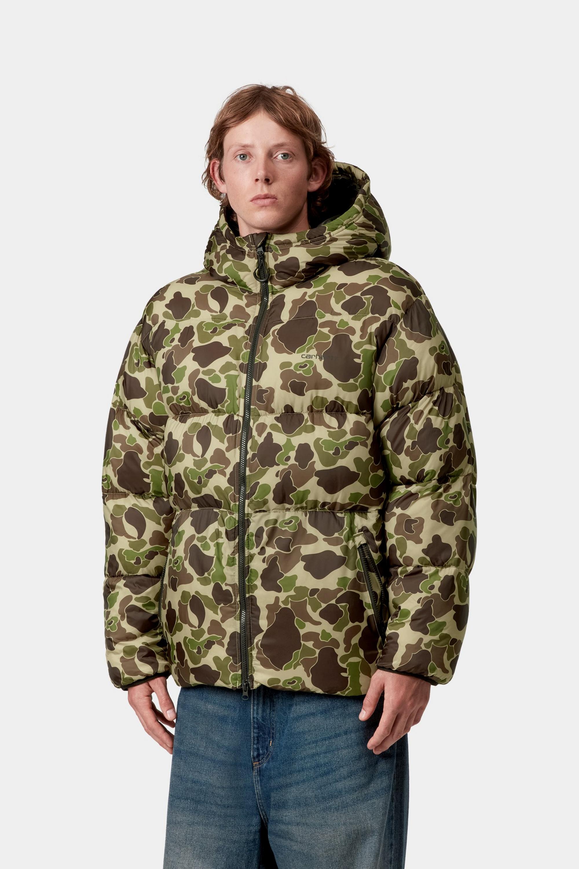 Carhartt WIP Mens Toronto Jacket | Camo Duck Green