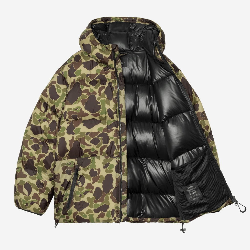 Carhartt WIP Mens Toronto Jacket | Camo Duck Green