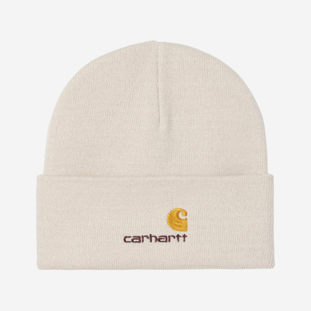 Carhartt WIP Unisex American Script Beanie | Natural