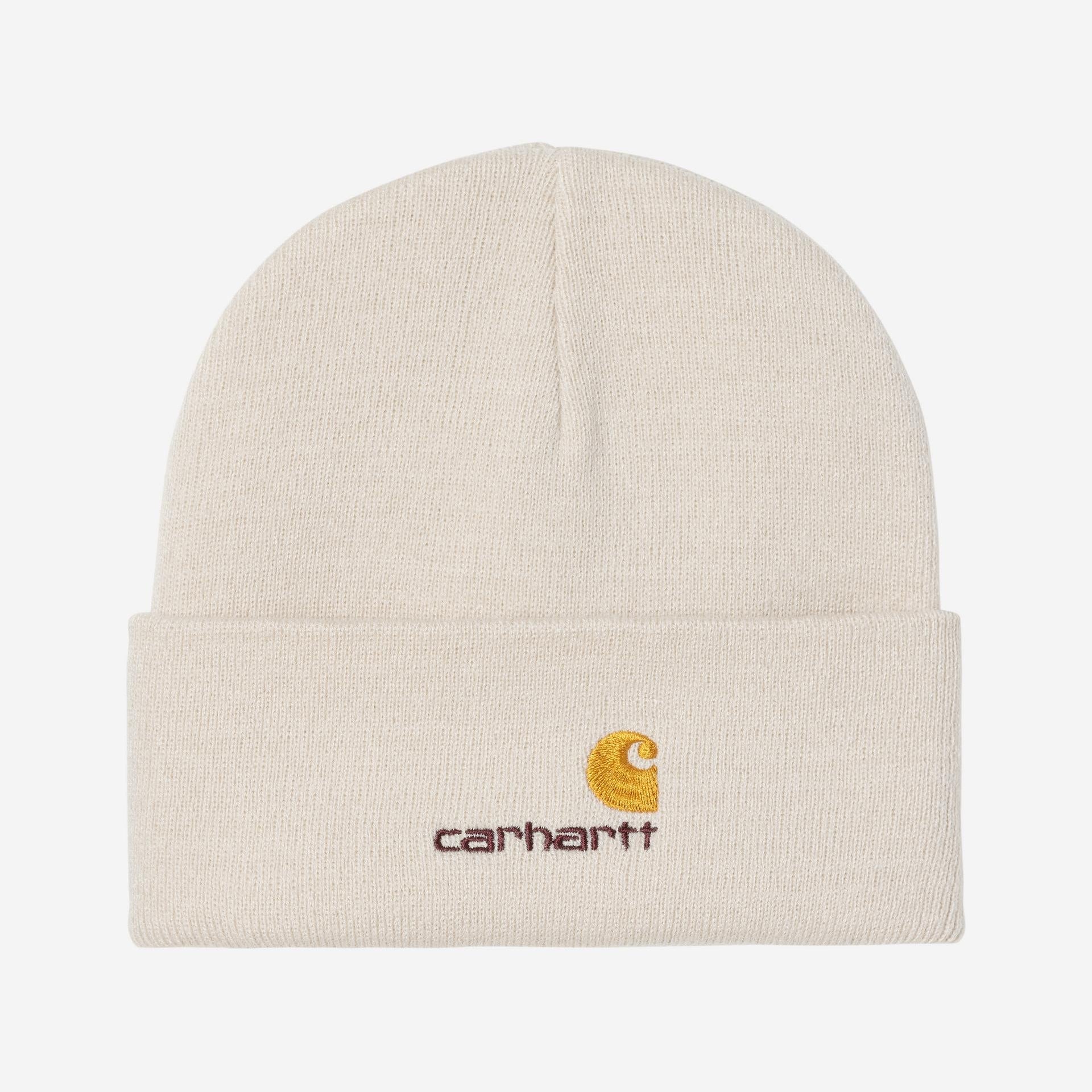 Carhartt WIP Unisex American Script Beanie | Natural