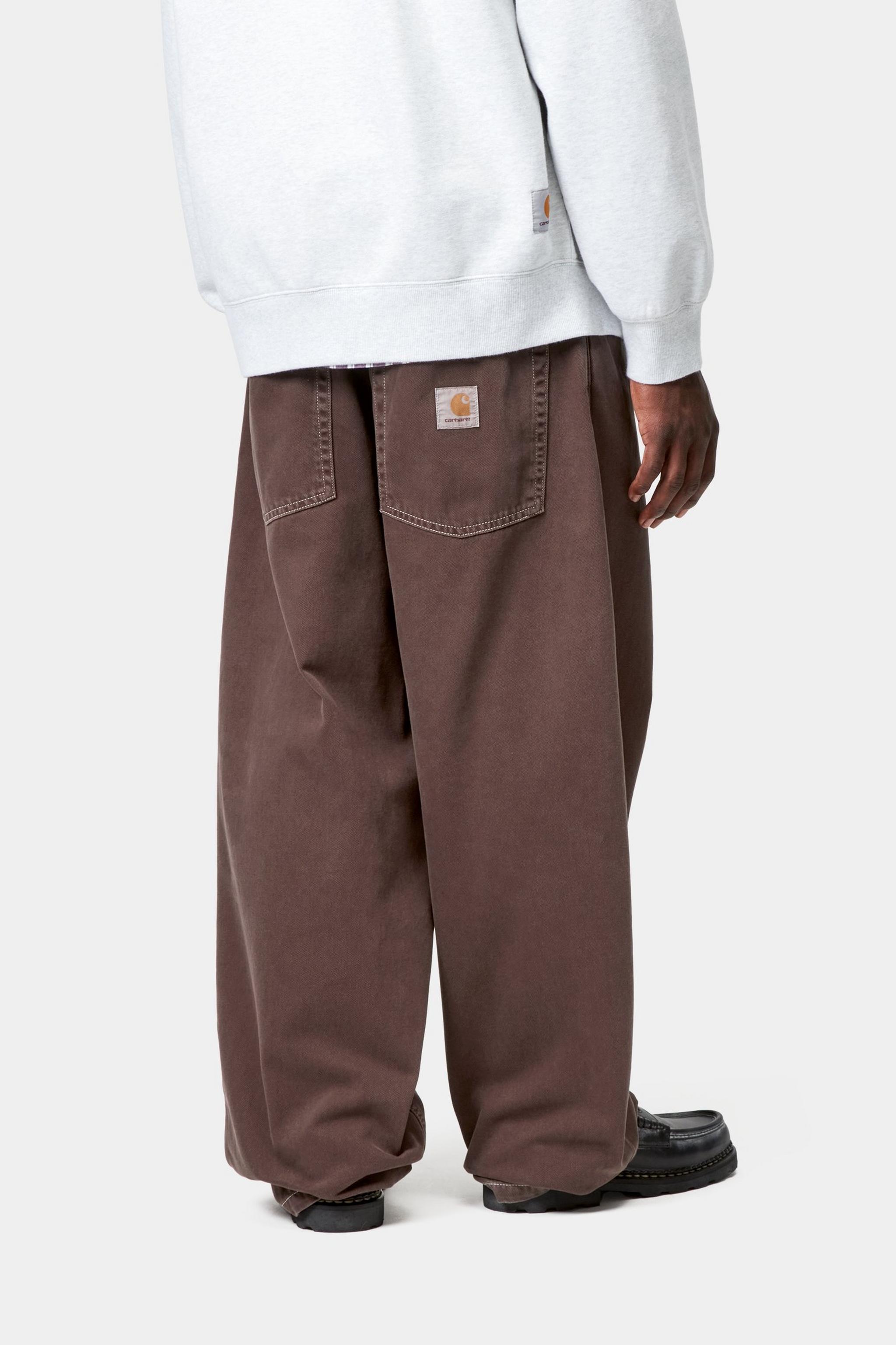 Carhartt WIP Mens Brandon Clark Twill Pant | Palisander Stone Dyed
