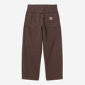 Carhartt WIP Mens Brandon Clark Twill Pant | Palisander Stone Dyed