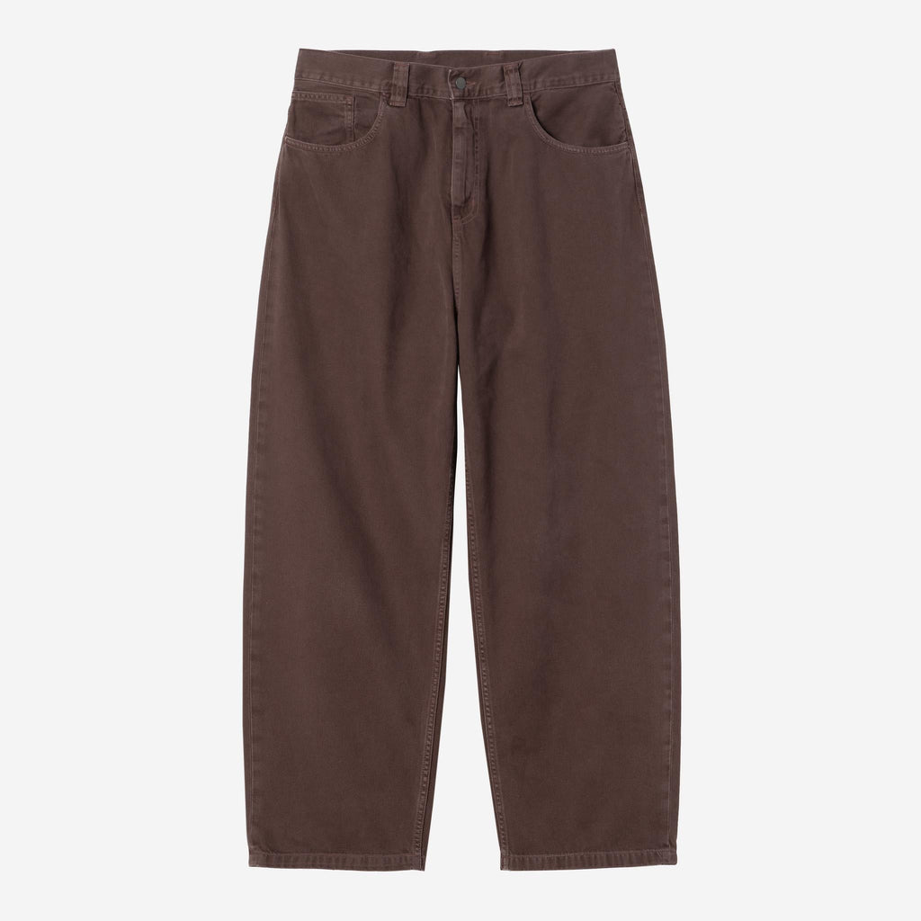 Carhartt WIP Mens Brandon Clark Twill Pant | Palisander Stone Dyed
