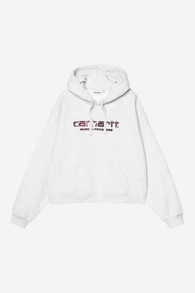 Carhartt WIP Womens Solar Chrome Sweat Hoodie | Ash Heather