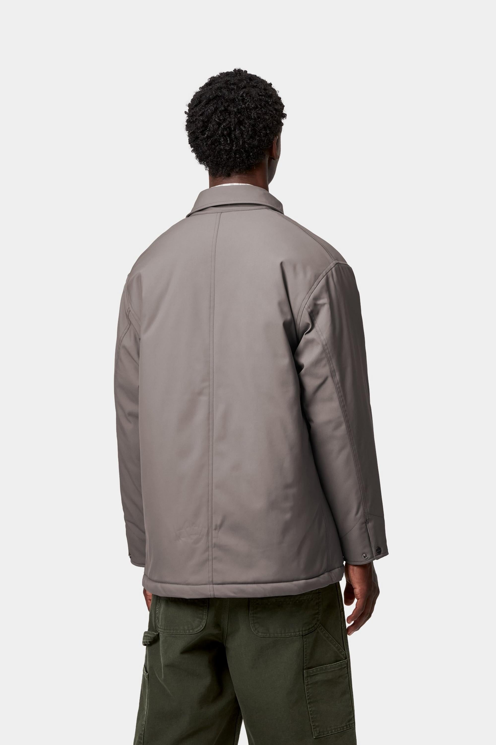 Carhartt WIP Mens Leroy Chore Coat Jacket | Porphyry
